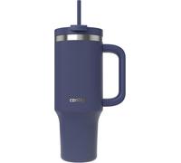 Letnerny-Bouteille Thermos 1200 Ml Avec Anse Et Paille Bouteille Isotherme En Acier Inoxydable Avec Couvercle Refroidit Pendant 29 Heures Tasse De Voyage Tasse Thermos Sans Bpa Indigo