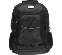 LETNERNY-Business Rucksack Advantage, Laptoprucksack Aus Nylon Für 17 Zoll Notebook, Inkl. Regenschutz Sac À Dos Loisir 49 Centimeters 38 Noir (Schwarz)