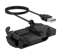 LETNERNY-Câble Chargeur 80Cm Compatible Avec Garmn Fnix3, Cordon De Charge Usb 2.0, Adaptateur Charge, Noir