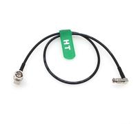 LETNERNY-Câble Vidéo Hd Micro Bnc Vers Bnc 6G Sdi À Angle Droit Haute Densité Pour Blackmagic Video Assist 4K Moniteur Dji Lightbridge 2 30 Cm