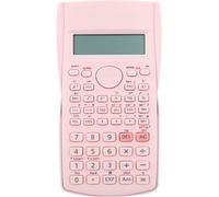 LETNERNY-Calculatrice Scientifique Calculatrice De Fonction Scientifique D'Ingénierie Portable Avec 240 Fonctions Adaptée Aux Étudiants Des Écoles, Aux Enseignants, Au Bureau D'Affaires (Rose)