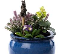 LETNERNY-Cane Companions Beatrix Potter Décoration De Jardin Faite À La Main Mr Tod Pour Pot De Fleurs