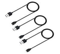 Letnerny-Chargeur Cable Compatible Avec G-Armin Fenix 7 7s 7x 6 6s 6x Pro 5 5s 5x Plus, Pour Garmin Forerunner 45 935 945 45 45s 245, Approach S40 S60, Vivoactive 3 4 4s, Vivomove 3(3 Pack 3.3ft,Noir