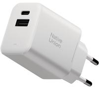 Letnerny-Chargeur Gan Pd45w - Chargeur De Voyage Ultra-Compact À Deux Ports Usb-C & Usb-A - Jusqu'à 45w - Macbook Air, Ipads, Iphones, Pixel, Galaxy & Plus (Blanc)