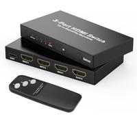 LETNERNY-Commutateur Hdmi 2.1 8K@60Hz 4K@120Hz Répartiteur Hdmi 3 En 1 Pr En Charge Vrr & Allm D-Olby Vision, Commutateur Hdmi Compatible Avec Ps5/4, Xbox, Apple Tv, Skybox, Blu-Ray, Hdtv, Moniteur