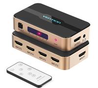 LETNERNY-Commutateur Hdmi 4K, Répartiteur Hdmi 5 En 1 Sortie, Sélecteur Hdmi Avec Télécommande Infrarouge, Compatible Avec Ps5, Ps4, Ps3, Xbox, Dvd, Tv, Blu-Ray, Projecteur