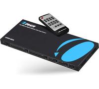 LETNERNY-Commutateur Matriciel Hdmi 4 X 2, Commutateur 18 G Ultrahd Avec Arc Prend En Charge Jusqu'À 4K @ 60 Hz Et 1080P Ir Audio Extracteur Arc Edid Hdcp 2. Télécommande ¿ Sélection De Matrice Compl