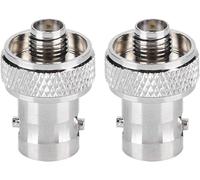 LETNERNY-Connecteurs Sma À Bnc, Connecteur D'Adaptateur De Conversion Sma Femelle À Bnc Femelle 2 Pièces, Adaptateur Sma À Bnc Avec Adaptation Stable Pour Les Applications De Radiofréquence, Antennes