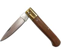 LETNERNY-Couteau De Poche Cm 19,5 Modèle Calabrais Avec Lame En Acier Inox De 8 Cm Et Manche En Bois