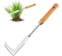 LETNERNY-Couteau Désherbeur Manuel 30Cm, Outil Desherbage Long Manche, Grattoir Jardin, Outillage Jardinage, Desherbeur Pour Éliminer Mauva s Herbes, Élaguer Arbres, Couper Vignes