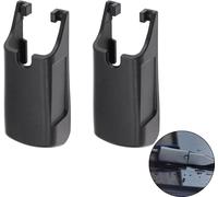 Letnerny-Couvercle De Bras D'essuie-Glace Avant 2pcs Cache Essuie Glace Noir Compatible Avec Benz Classe A W176/ Classe B W246/ Classe C W205/ Classe E W213,W000050335