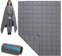 Letnerny-Couverture De Camping Légère En Duvet C Et Douillette, Boutons À Pression, Étanche, Pour Les Voyages, L'avion, Le Pique-Nique