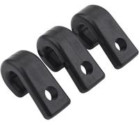 Letnerny-Crochet J 25pcs Crochets D'arrimage En Nylon Accessoires De Fixation Pour Kayak Corde Canoë Canots-Crochet Pour Bache Bateau