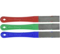 LETNERNY-Dia-Sharp Mini-Hone Kit, Set De 3 Affûteurs Diamant À 3 Granulométries, 6,35 Cm / 2,5 Pouces, D2K