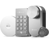 LETNERNY-Dl01Pro Smart Lock Avec Clavier Multifonctionnel Et A3 Passerelle Domestique, Serrure Connectée Fonction Bluetooth Accès À Distance, Serrure Smart Lock Accès Sans Clé Pour Maison Connectée