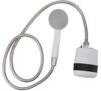 Letnerny-Douche Portative, Douche De Camping En Plein Air À Débit Stable, Douchette À Main Alimentée Par Batterie, Douche Portable Électrique Avec Tuyau De 1,5 M, Pompe À Eau Pour Le Lavage De Voitur