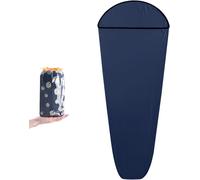 Letnerny-Draps De Sac De Couchage Élastique 1 Personne Draps De Voyage Léger Portable Confortable Pour Hôtel Auberge Camping Randonnée