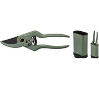 LETNERNY-Élagueur Avec Support, Urban Plant Care, Pour Plantes D'Intérieur, Longueur Totale 19,9 Cm, Acier Inoxydable/Aluminium/Plastique, Vert Foncé/Noir, 1075314
