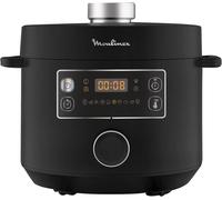 LETNERNY-Epic Turbo Cuisine Ce7548 Autocu ur Électrique 1090 W 10 Programmes Automatiques Panier Vapeur, Métal, Noir