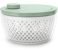 Letnerny-Essoreuse Tasty+ Avec Bol De Service Et Passoire Essoreuse À Salade Et Fruits Rouges Avec Base Antidérapante Plastique Durable, Recyclable Et Compatible Lave-Vaisselle Jade Green
