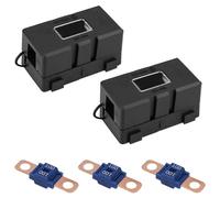 Letnerny-Fusible Voiture, 2 Pièces Ans Porte Fusibles De Voiture Avec 3 Fusibles Midi 100a Durable Fusible Midi Boulonné 12v-58v Batterie Courant Élevé Pour Voitures, Camions, Véhicules