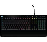 LETNERNY-G213 Prodigy Gaming Keyboard, Lightsync Rgb, Touches Mech-Dome, Résistant Aux Mors, Boutons Multimédia, Azerty Layout Belge - Noir