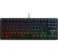 LETNERNY-G80-3000N Rgb Tkl, Clavier Mécanique De Gaming Filaire Sans Pavé Numérique, Disposition Allemande (Qwertz), Rétro-Éclairage Rgb, Commutateurs DOrigine Mx Mx Red, Noir