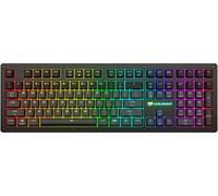 LETNERNY-Gaming Clavier Gaming Clavier Puri Rgb Mecanique Azerty Noir + Boitier - Commutateurs Mécaniques Rgb - Temps De Réponse 1 Ms - 14 Modes D'Éclairage - Couvercle À Fixation Magnétique