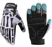Letnerny-Gants Squelette Réfléchissants Gants Vtt Écran Tactile Antidérapant Pour Homme Femme Moto Sport Cyclisme Halloween