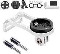 Letnerny-Garmin Edge Extended Support, Support De Vélo, Compatible Avec Garmin Edge 500 510 520 530 800 810 820 1000 1030 Bryton Rider Cateye Aluminium Support Gps Velo Potence Avant