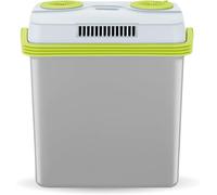 LETNERNY-Glacière Électrique, 25 L, Inclus 3 Câbles D'Alimentation Dont Allume-Cigare12 V Et Câble Usb, Vert/Gris, Kb 2925