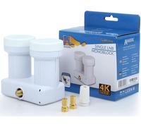 LETNERNY-Gold Line Lnb Monobloc Pour 1 Récepteur Et 2 Satellites ¿ Pour Installation Astra 19,2 Et Hotbird 13 Satellite