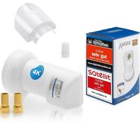 LETNERNY-Goldline Lnb Single Lnb 0,1 Db [ Test 2X Sehr Gut ] ¿ Extrêmement Froid Et Résistant À La Chaleur (-30 À 60 °C)