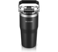 Letnerny-Gourde Isotherme, Bouteille Isotherme Sans Bpa, Gourde Inox 600 Ml Double Paroi, Thermos Isotherme En Acier Inoxydable, Bouteille D'eau En Acier, 12 H Froid Et 6 H Chaud, Gourde 600ml