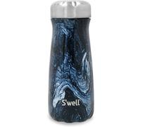 Letnerny-Gourde Traveler, Marbre Azurite, 470ml. La Bouteille De Voyage Isolée Par Le Vide Garde Les Boissons Froides Et C S - Bouteille D'eau En Acier Inoxydable Sans Bpa