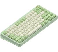 LETNERNY-Halo75 V2 Kyeboard De Jeu, 75 % Sans Fil Clavier Bluetooth Remplaçable À Chaud, Clavier Rétroéclairé Rgb 83 Kyes, Compatible Bluetooth/2,4 Ghz/Usb-C (Vert, Menthe (37 Gf))