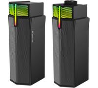 LETNERNY-Haut-Parleur Soundbar, 2 En 1, Rétro-Éclairé, Sk-604