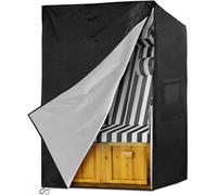 Letnerny-Housse De Protection Pour Cha De Plage - En Tissu Oxford 900d - Imperm¿¿Able - R¿¿Sistant Aux Uv - R¿¿Sistant ¿¿ L'hiver (120 X 90 X 155/140 Cm)