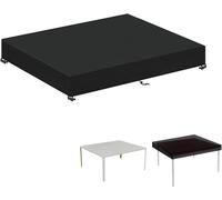 Letnerny-Housse De Table De Jardin Rectangulaire Housse Imperm¿¿Able Pour Mobilier De Jardin, Anti-Uv Couverture De Table Basse Ext¿¿Rieur Housse De Protection Bache De Table, 120x80x15cm