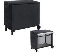 Letnerny-Housse De Table D'ext¿¿Rieur Pour Petite Table De Rangement Portable Keter Unity, 420d, Housse De Table De Jardin, Barbecue (105 X 64 X 85 Cm)