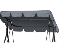LETNERNY-Housse De Toit Pour Balancelle Hollywoodienne 210 X 145 Cm - Imperm¿¿able - 2 ¿¿ 3 Places - Protection Uv - Toit De Rechange Oxford 420D - Bache De Toit Pour Balancelle Hollywood