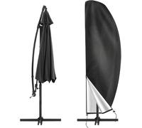 LETNERNY-Housse Parasol D¿¿port¿¿ Pour Parasol ? 2-4M, 210D Oxford Housse De Protection Pour Parasol Avec Sac De Rangement, Imperm¿¿able Anti-Uv Housses Pour Parasols De Jardin Plage Balcon, 265*40/70