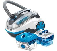 LETNERNY-Hybrid Led Parquet 786551, Aspirateur Cyclonique Et Hygiénique, Blanc/Bleu
