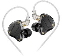 LETNERNY-Iem Intra-Auriculaire Kz Zs10 Pro 2, Casque De Commutation De Réglage À 4 Niveaux Kz In Ear Monitor, Écouteurs Filaires De Jeu 1Dd + 4Ba Améliorés Avec Câble À 2Pin Pour Audiophile (Noir, Sa