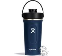 Letnerny-Insulated Shaker Bottle - Shaker Isolé 709 Ml (24 Oz) Pour Smoothies, Boissons Protéinées Et Compléments Alimentaires - Indigo