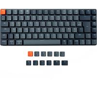 LETNERNY-K3 Clavier Mécanique Sans Fil Ultra-Mince, Clavier Bluetooth/Usb 75% Design Avec Rétroéclairage Blanc, Commutateur Optique Rouge À Bas Profil Remplaçable À Chaud Pour Mac Windows