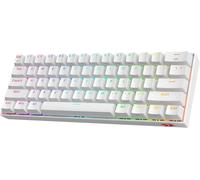 LETNERNY-K530 Pro Draconic Clavier Mécanique Sans Fil 60% Bluetooth/Filaire/2,4 Ghz 61 Touches, Clavier De Jeu Rvb Échangeable À Chaud Avec Interrupteur Rouge Linéaire Pour Windows/Mac/Android