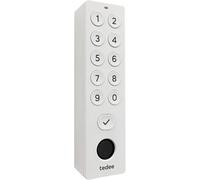 LETNERNY-Keypad Pro Clavier Biométrique Pour Serrure De Porte Intelligente Ouverture Et Fermeture Par Capteur D'Empreintes Digitales Ou Code Pin Blanc