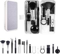LETNERNY-Kit De Nettoyage De Clavier, Nettoyeur D'Ordinateur Portable, 19 En 1 Outil De De Nettoyage D'Écran D'Ordinateur Pour Ordinateur, Pc, Objectif D'Appareil Photo, Clavier D'Aspirateur