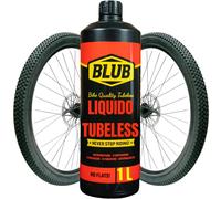 Letnerny-Liquide Anti-Crevaison Pour Vélo Tubeless Mtb 1 Litre Liquide Anti-Crevaison Pour Vélo Kit De Réparation De Pneus, Patchs Vélo Gel Anti-Crevaison Pour Seringue Tubeless